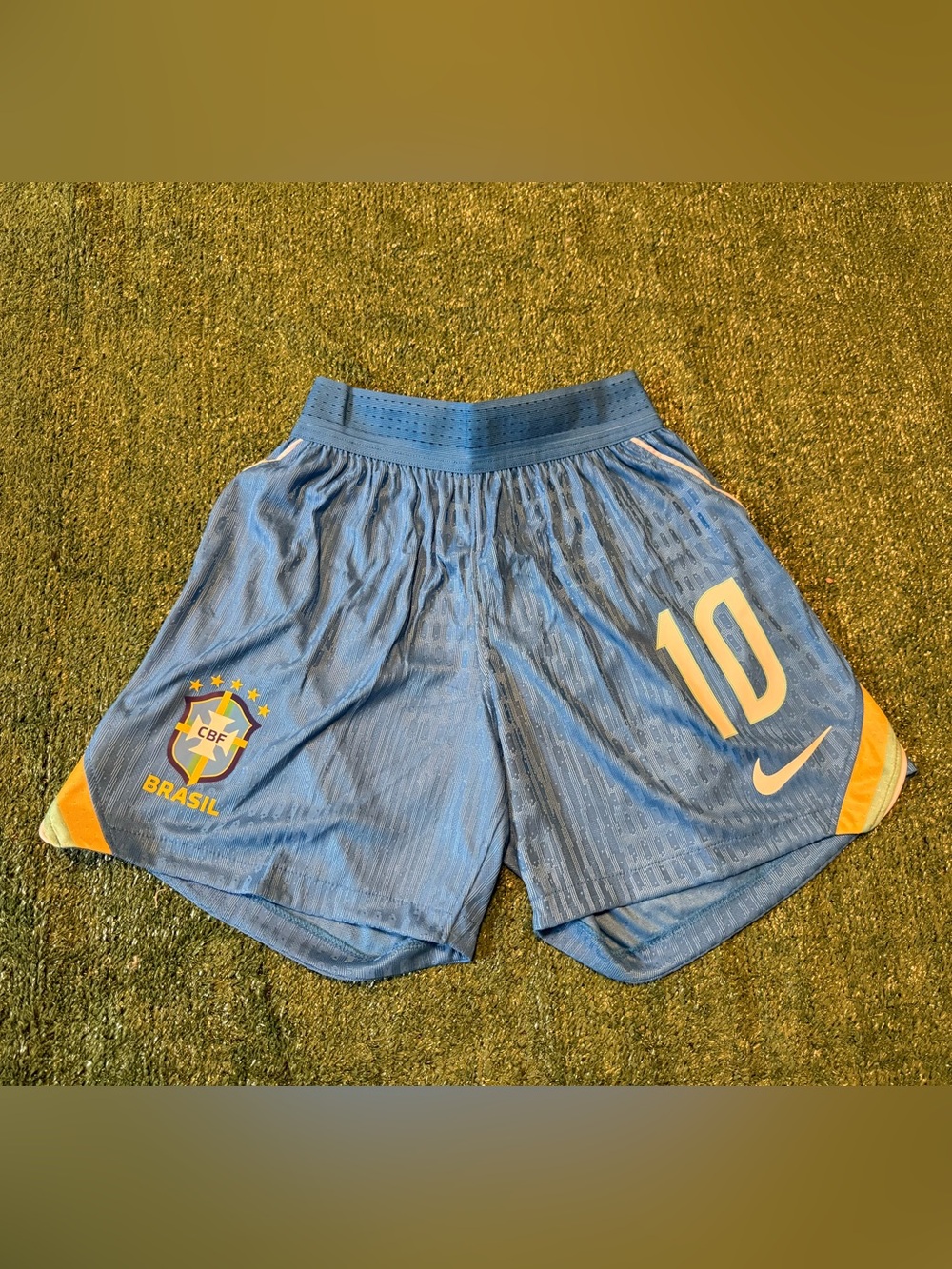 Nike Brazil Home Player Version Shorts #10